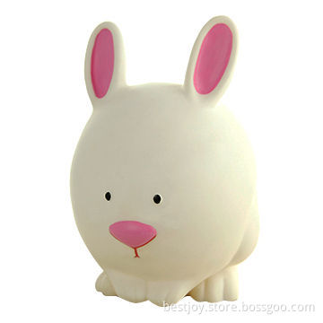 Rabbit-shaped Coin Box, Made of Eco-friendly PVC with Creative Design